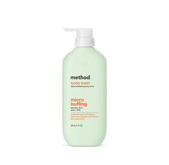 body wash tonic - micro buffing, bamboo dust , AHA + PHA, 17 fl oz