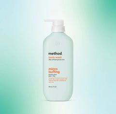 body wash tonic - micro buffing, bamboo dust, AHA + PHA, 17 fl oz