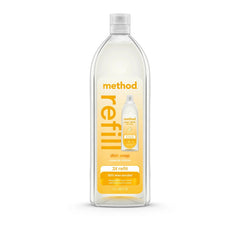 super shine liquid dish soap refill - coastal citron, 48 fl oz