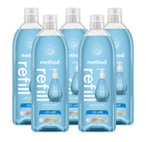 sea minerals gel hand wash refill 5-count bundle, 170 fl oz