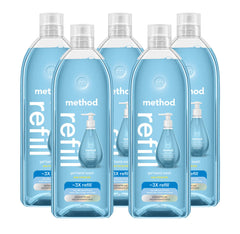 sea minerals gel hand wash refill 5-count bundle, 170 fl oz