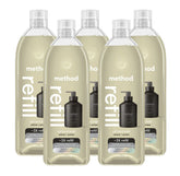 vetiver + amber gel hand wash refill 5-count bundle, 170 fl oz