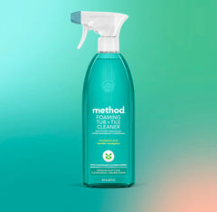 foaming tub + tile cleaner - eucalyptus mint, 28 fl oz