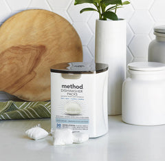 dishwasher packs - free + clear, 30 ct