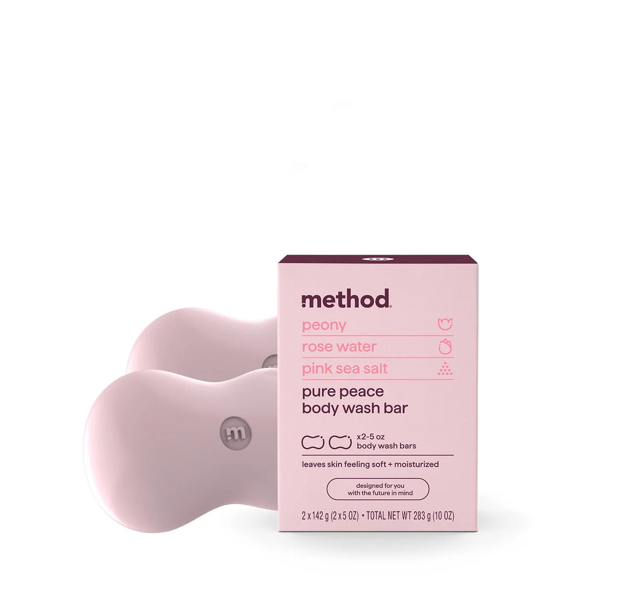 bar soap - pure peace, 2 bars