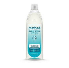super shine liquid dish soap - dewy daze, 16 fl oz