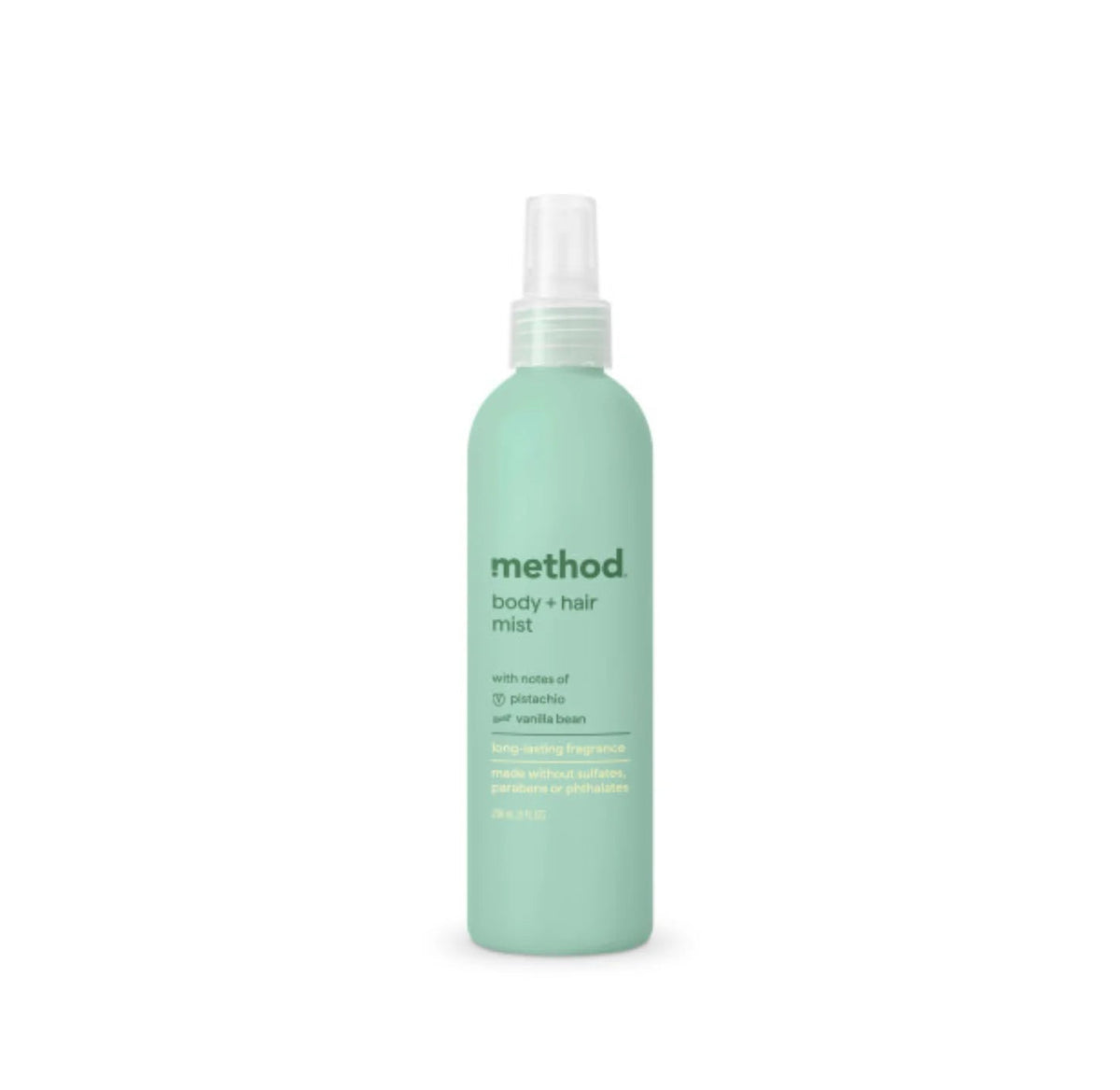 body + hair mist - pistachio + vanilla, 8 fl oz
